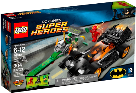 Конструктор LEGO DC Super Heroes 76012 Batman Погоня за Загадочником